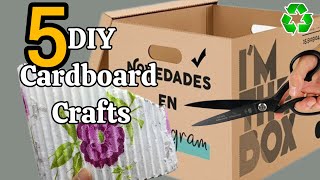 DIY Recycled Crafts: How to Make Projects with Fabric and Cardboard | Easy Upcycling Ideas
