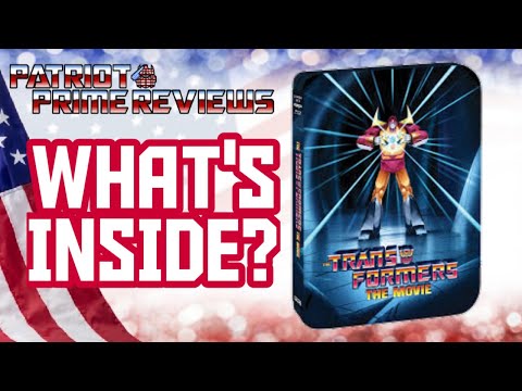 What's Inside the Transformers The Movie 4K Ultra HD Steelbook
