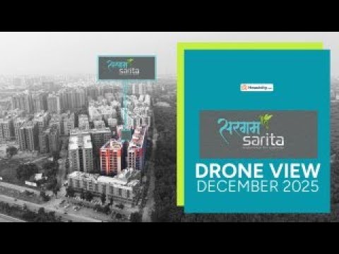 Sargam Sarita Sargam Sarita | Premium 3 & 4 BHK Residences in Sargasan, Gandhinagar | Drone View Timeline Image 1