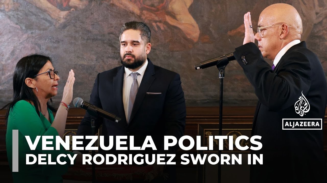 Delcy Rodriguez sworn in as Venezuela’s president after Maduro abduction