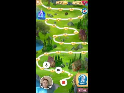 FROZEN FREE FALL NEW MAP LEVELS