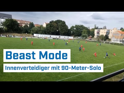 Beast Mode: Innenverteidiger legt 90-Meter-Solo hin