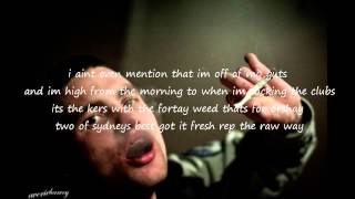 Fortay ft. Kerser & Redbak  - Come Smoke With Me [On-Screen Lyrics]