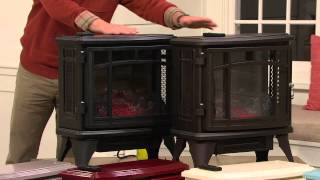 Ship 10/17 Duraflame Infrared Quartz Stove Heater w/ Flame Effect with Dan Hughes