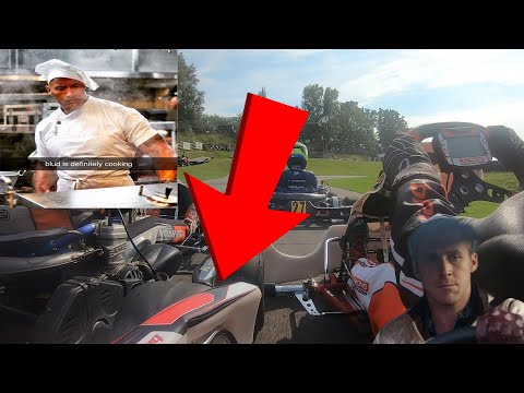 SKCC Klippan, IAME SERIES ROUND 5 ( Sweden ) Superheat - Onboard with Alxander Spetz.