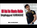 Dil Hai Ke Manta Nahin_unplugged Karaoke| Kumar Sanu_free Karaoke _hindi song