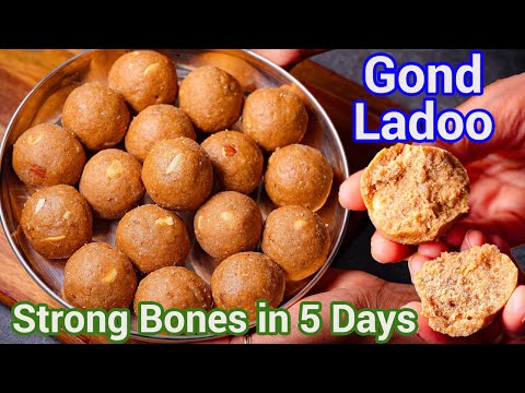 Gond Ladoo | Healthy Ladoo for Strong Bones | Perfect Winter Energy Booster Recipe