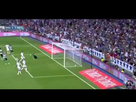 Todos los goles del 2-1 Real Madrid - Betis - 2013