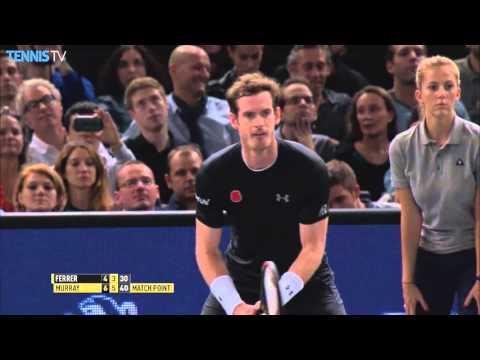 2015 BNP Paribas Masters Paris - Semi Finals feat Djokovic, Wawrinka,  Murray, Ferrer
