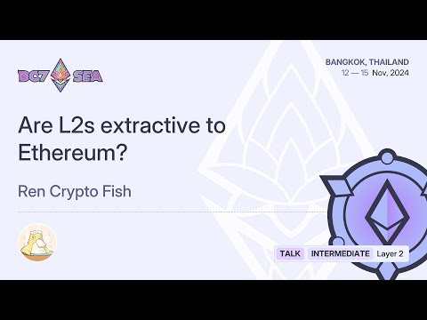 Are L2s extractive to Ethereum? preview