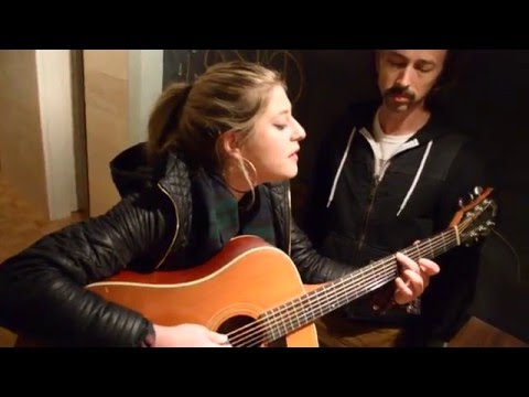 Sammy Barrett performs her song Rescue Dog accompanied by Jon Loyd for tiny desk