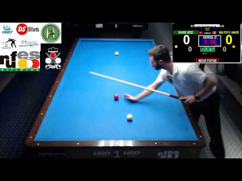 Final XIV Campeonato de España de 5 quillas (Granada). Walter Amado vs Davide Urso