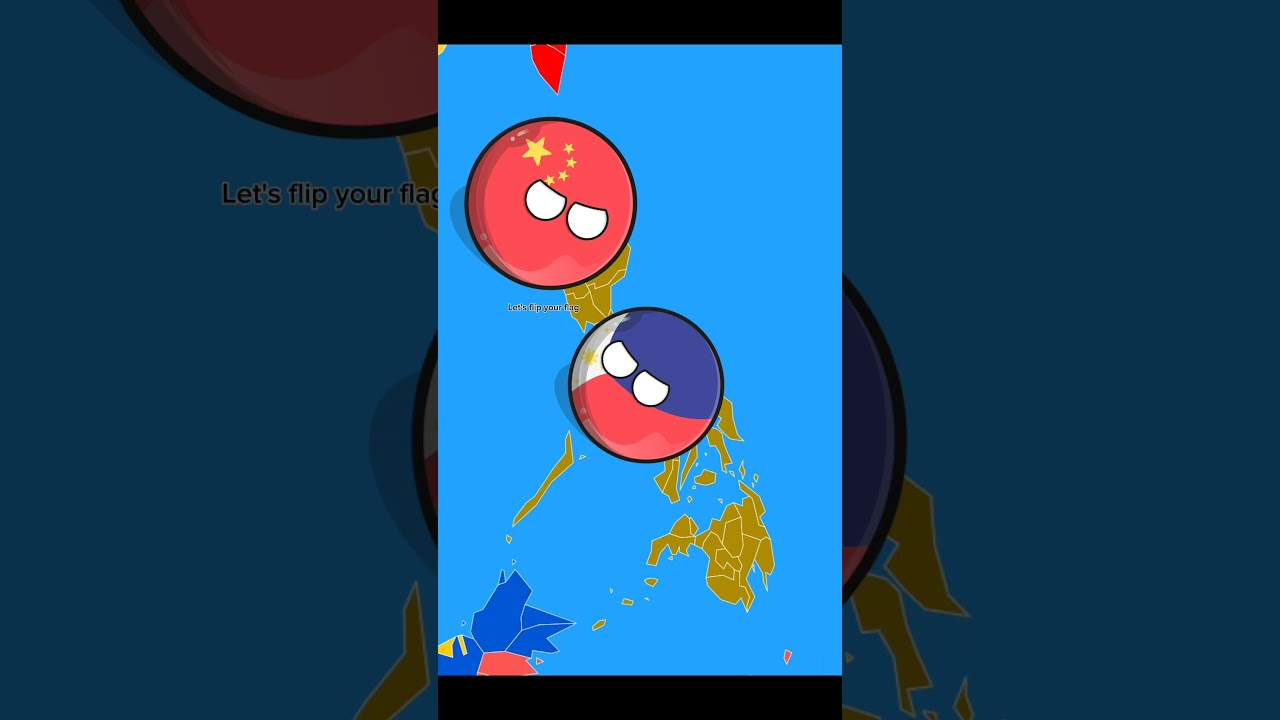 Don't ever flip philippines flag #countryballs #philippines #warflag