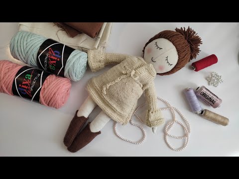 Another Adorable Rag Doll Tutorial with Free Pattern/Secrets of My Dolls/New body/New Doll Wig