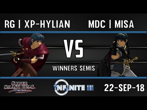 INFINITE 3 SSBM - RG | PX-HYLIAN VS MDC | MISA - WINNERS SEMIS