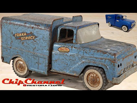 1959 Tonka Service Box Truck Restoration