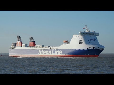 STENA FORERUNNER ro-ro/cargo vessel heading for harwich 19/1/18