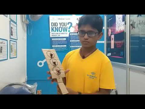 Traffic signal by Roshan | Electro blocks || SP Robotics Maker Lab, Kattur