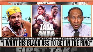 "I Want To Expose Him!" Gervonta Davis Demands Shakur Stevenson for his Return!