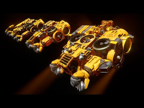 Mining Ship / Form & Function Tutorial / Space Engineers