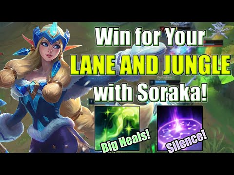 Soraka Wins Lanes! Don't think she's an easy target! | Soraka Support | Patch 13.15
