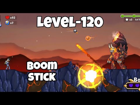 boom stick : bazooka puzzles gameplay level-120  #boomstick #level120 #bastgameplay #mobilegame