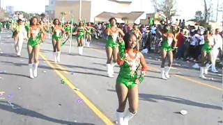 LHS Mighty Marching Rattlers 2011 Mardi Gras - "Stick Em/RATTLER Cadence"