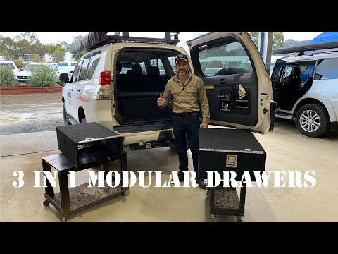 DRIFTAS REVOLUTIONARY "3 IN 1" MODULAR DRAWER SYSTEM