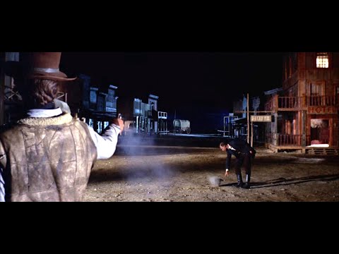 Per qualche dollaro in più.For a few dollars more. Monco e il Colonello: la sfida. Tiro al cappello.