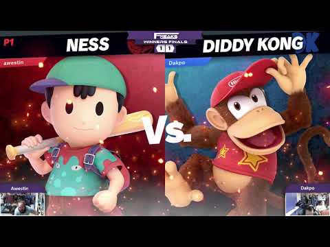 FREAKS Ultra 64 Smash Ultimate Singles Winners Finals: TLOC | Awestin (Ness) vs Dakpo (Diddy)