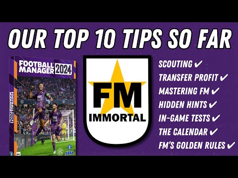 Ten tips every Football Manager needs to know - #FM24 #FootballManager