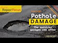 How can garages capitalise on pothole damage?