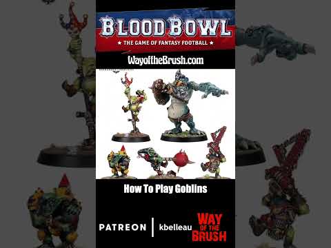 Touchline Tactics – How To Play Goblins in Blood Bowl #shorts