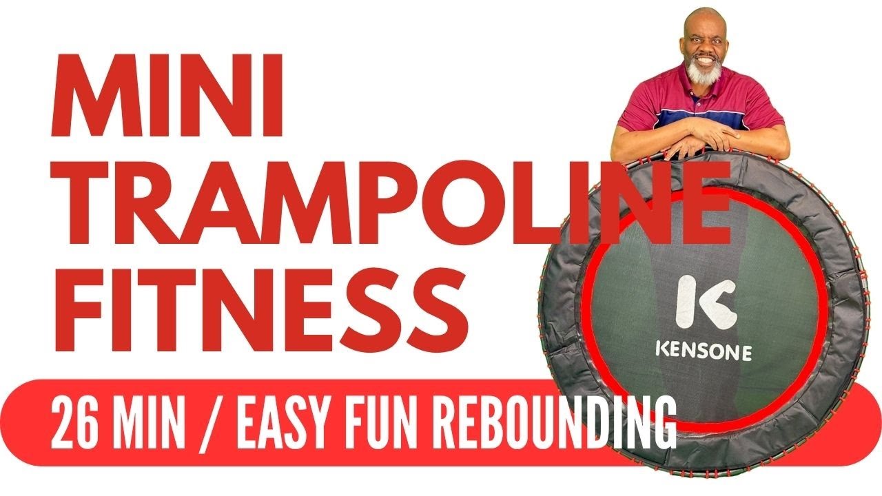 Mini trampoline amusant et facile pour le fitness et le rebond | Améliorez votre santé cardiaque