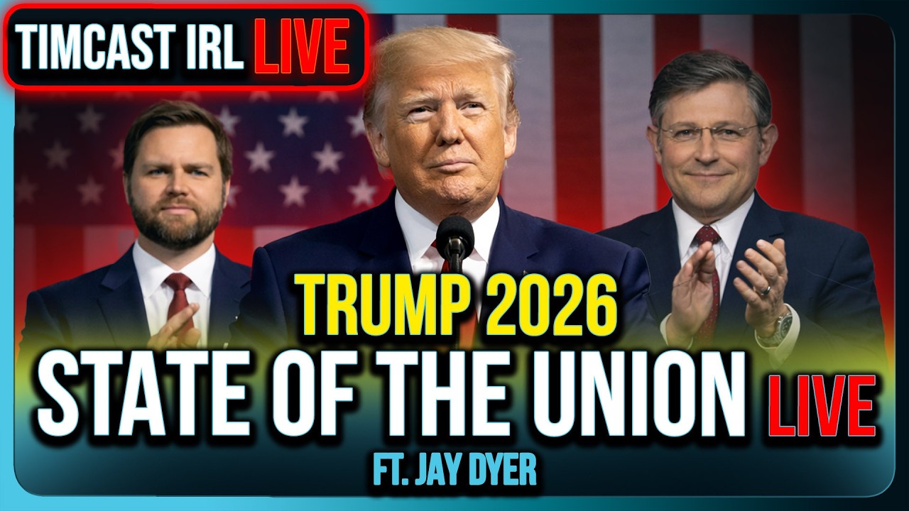 🚨LIVE: TRUMP STATE OF THE UNION ADDRESS 2026