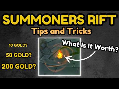 Hidden Features and Tricks For The League Of Legend's MAP (Summoners Rift)