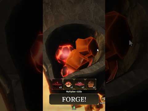 Forging The BEST MYTHIC in The Forge Roblox!