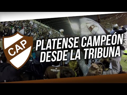 "Platense campeón - La fiesta desde la tribuna" Barra: La Banda Más Fiel &bull; Club: Atlético Platense