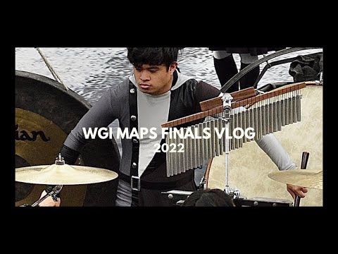 2022 WGI Maps Finals Vlog - A Weekend in Indoor Drumline