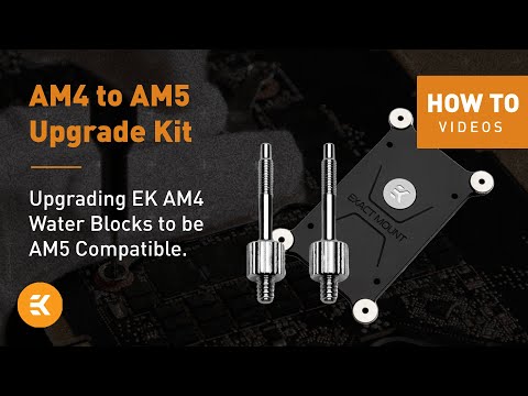 Easily Upgrading EK AM4 Water Blocks to be AM5 Compatible | EK HOW TO