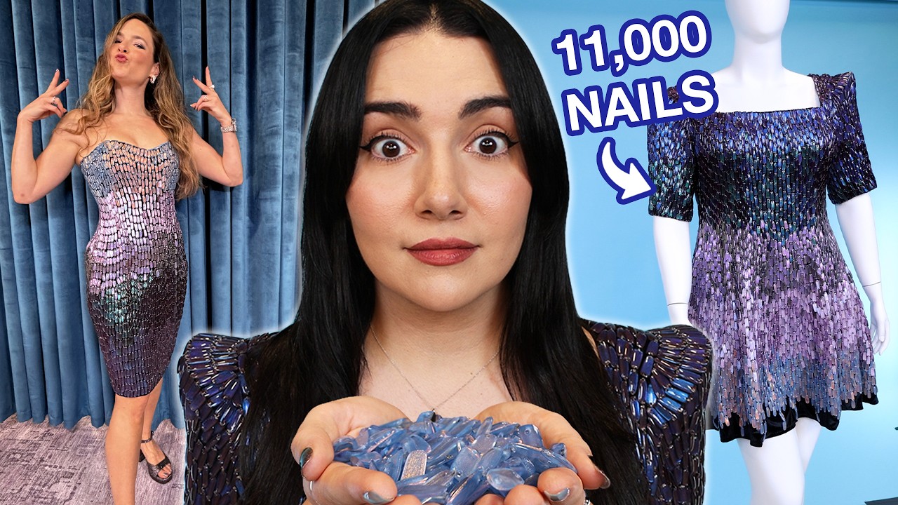 We Made Dresses Out of 10,000 Fake Nails thumbnail