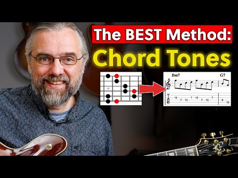 Chord Tones on a II V I - Important Skills For Jazz Guitar