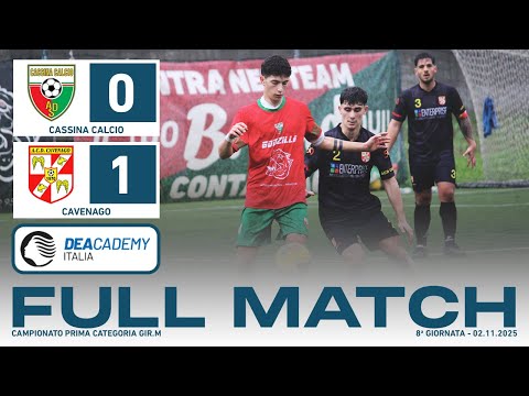 Cassina Calcio - Cavenago 0-1 | Full Match | Prima Categoria 2025/26