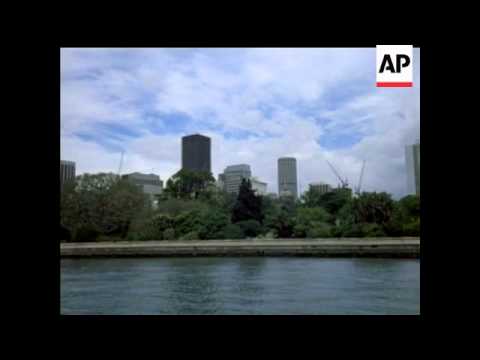 B O A C JUMBO JET FLIGHT FROM HONG KONG TO SYDNEY - COLOUR - NO SOUND