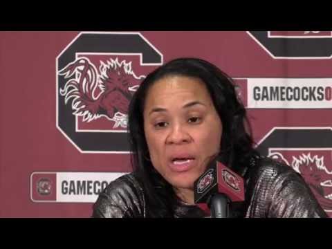 Coach Dawn Staley after Kentucky Win