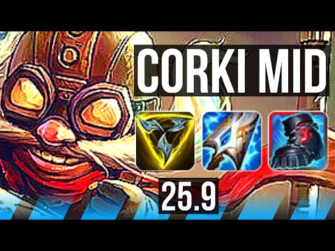 CORKI vs GALIO (MID) | 11/4/10 | TR Grandmaster | 25.9