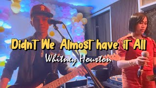 Didn&#39;t We Almost Have It All - Whitney Houston | Sweetnotes Live