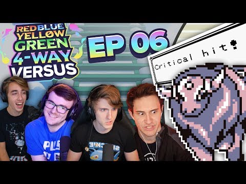 FRANK'S REDEMPTION!! - Pokemon Red and Blue Versus EP 06 4WAY