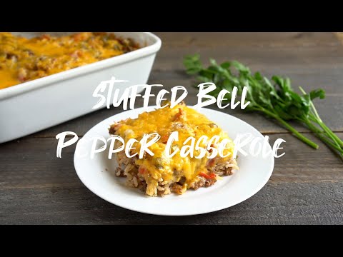 Stuffed Bell Pepper Casserole