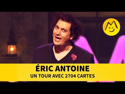 Sketch Éric Antoine - Un tour avec 2704 cartes Montreux Comedy